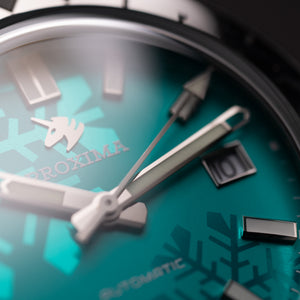 Proxima Black 65 Snowflakes Dial