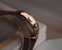 Load image into Gallery viewer, Hruodland Rose Gold Classic Fly-Back Chronograph
